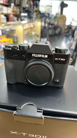 Black Fujifilm X-T30 Mark II Camera Body 