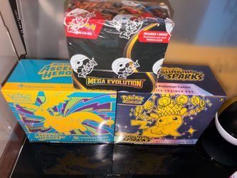 SEALED POKEMON TCG ASCENDED HEROES & SURGING SPARKS POKEMON CENTER ETB & MEGA EVOLUTION BOOSTER ENHANCED BOX ( 🚨 Under Market Price🚨