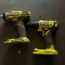 Ryobi Impact And Drill