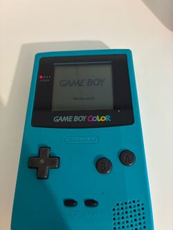 Nintendo Game Boy Color Teal Handheld Console