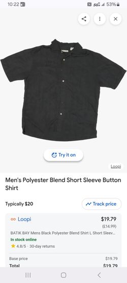 Batik bay button up shirt