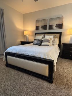 Living spaces bed frame