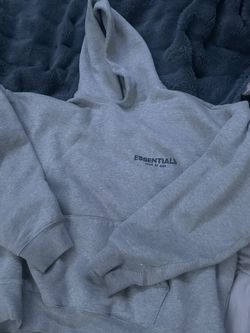 dark oatmeal essential hoodie