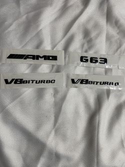 Mercedes-Benz G63 AMG V8 Biturbo EMBLEMS