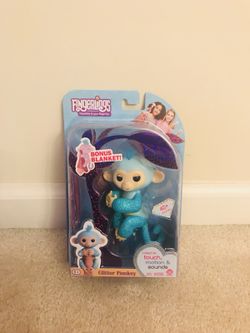 Authentic glitter fingerling - Amelia
