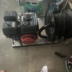 Pressure washer real 50 foot hose air compressor