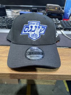Los Angeles Kings X Jewish Heritage Night Black New Era Adjustable Hat LA