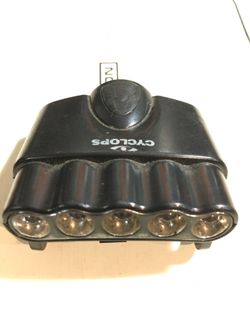 Cyclops LED visor light