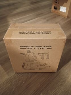New Handheld Steam Cleaner with Safety Lock - Multi-Purpose Cleaning