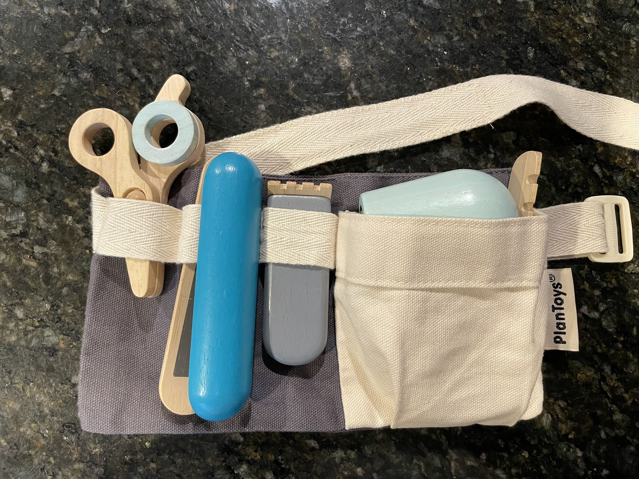 Plan Toys Hair Dresser Wooden Pretend Play Set