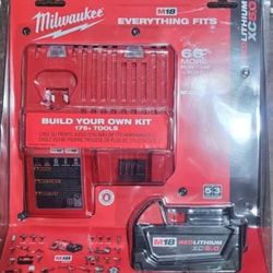 Milwaukee battery charger kit