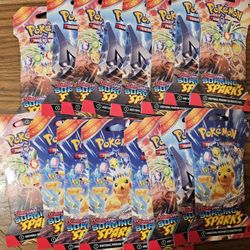 Surging Sparks Sleeved Booster 