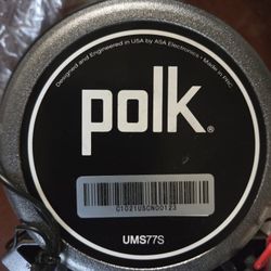 Polk UMS77S Ultramarine 7.7" 200W Coaxial Speakers