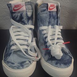 Nike Blazer Mid 77 'Washed Denim' Size 6