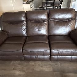 3 Piece Set Of Recliners 