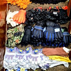 Outdoor One Size Fits All Work Gloves AVAILABLE INDIVIDUALLY OR IN BULK