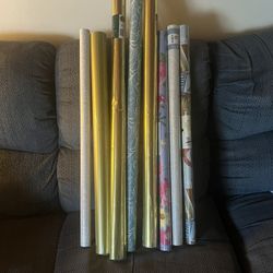 Wrapping Paper ( 8 New Rolls )