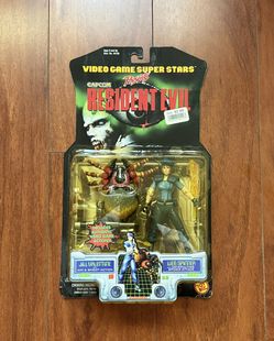 NEW Resident Evil Jill Valentine and Web Spinner figure Toy Biz 1998