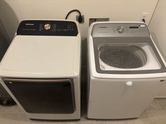 Samsung Washer and Dryer