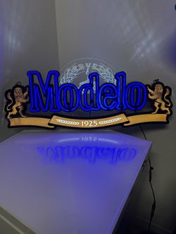 Modelo Cerveza 1925 LED Sign bar sign lights