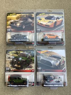 Hot Wheels Premium Diecast Cars Scale 1:43 (Valencia) $20 Each One