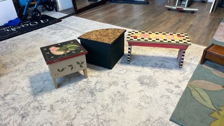 Beautiful kids bench