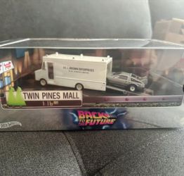 HotWheels BacK to Future 40 Year Anniversary set (EXCLUSIVE)