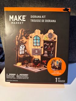 Make Market Halloween Witch Lair Diorama Kit
