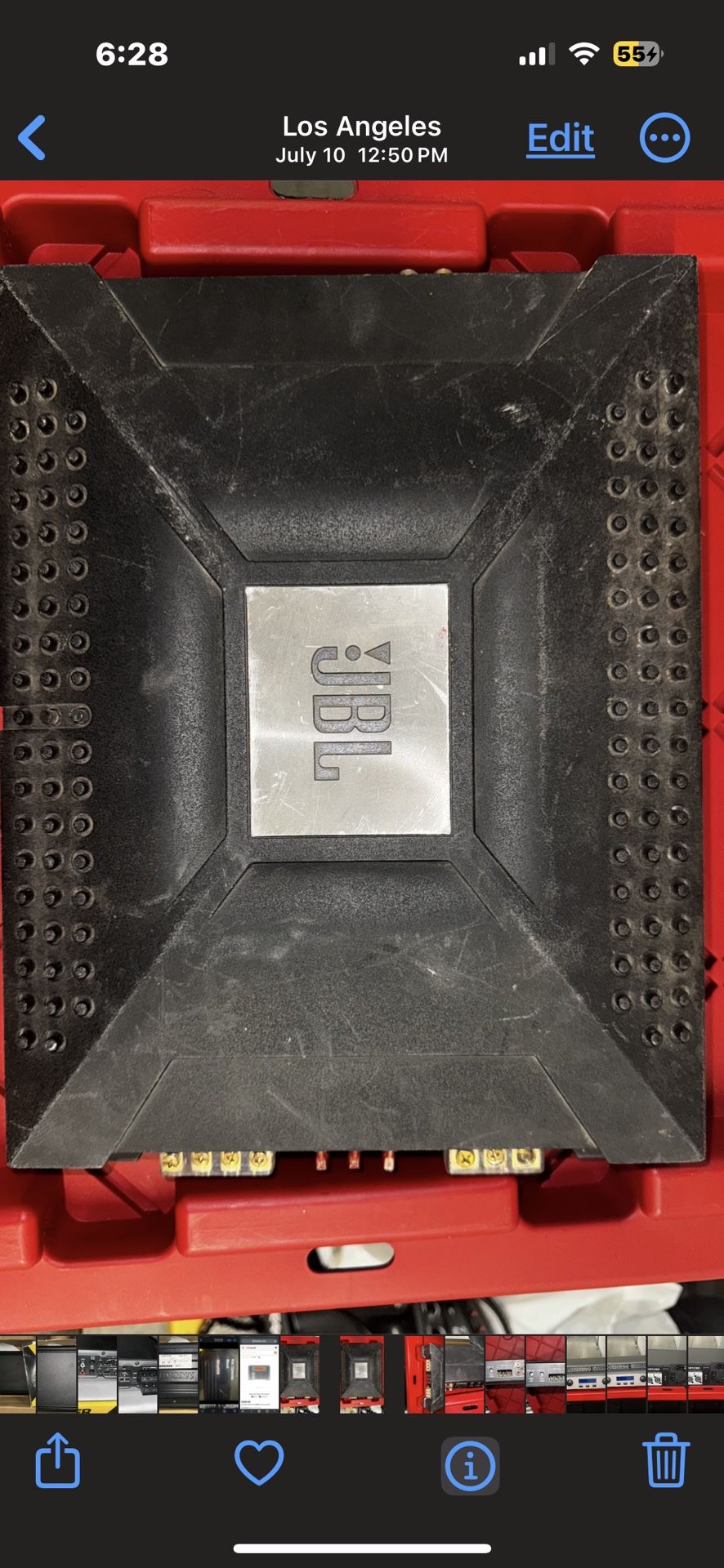 Jbl Bp 1200.1. Old-School Jbl 1200 W Rms.
