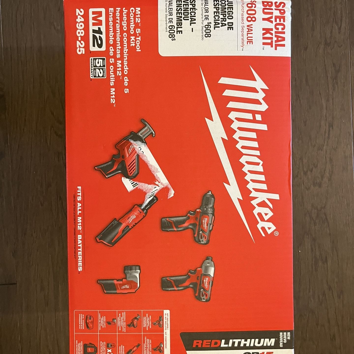 ***Brand new*** Unopened Milwaukee M12 Five Tool Set