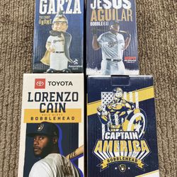  *Best Of Brewers Collectible BobbleHead Lot For Sale-All Original Brand New In Boxes