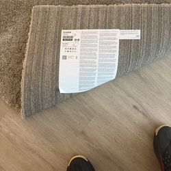 IKEA STOENSE Beige Rug (Low Pile) – Like New