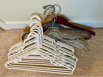 Variety of Clothes Hangers - $10