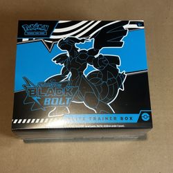 Pokemon Black Bolt ETB 