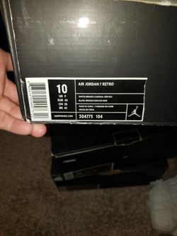 Jordan 7's..