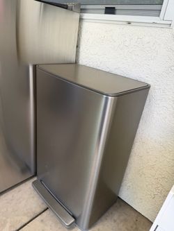 Stainless Steel Step Trash Can Kohler