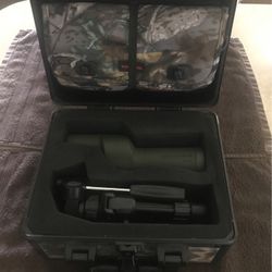 Winchester WT-541C Spotting Scope W/ Tripod & Camp Hard Case