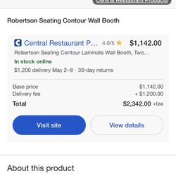 Restaurants Table And Booth