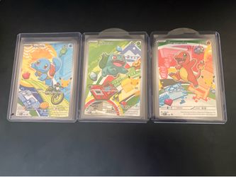 1st Partner Illustration Collection Kanto Starters Charmander Bulbasaur Charmander