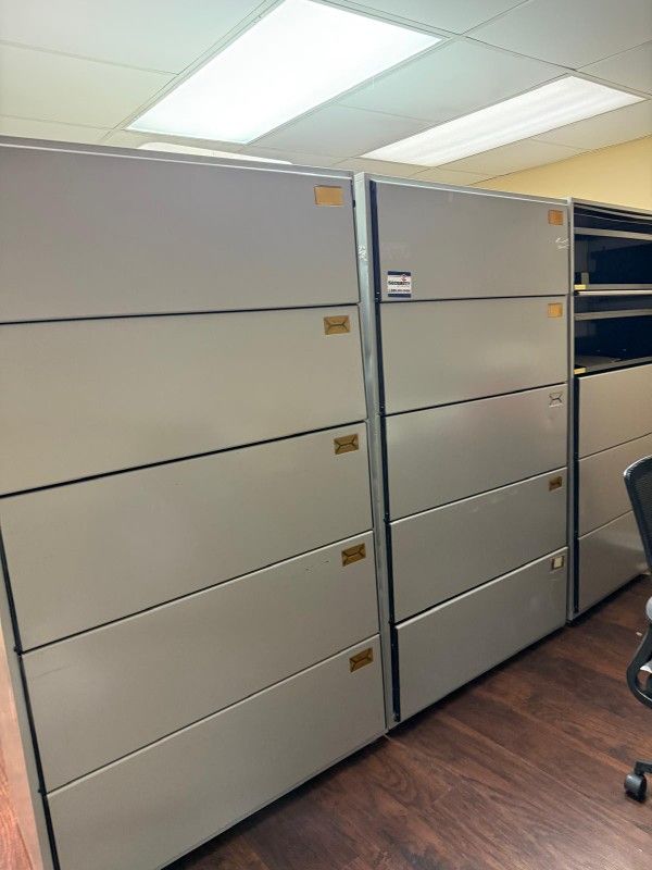Sunar Hauserman Lateral Office File Cabinets