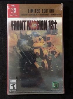 Front Mission 1st Limited Edition for Nintendo Switch (NEW)
