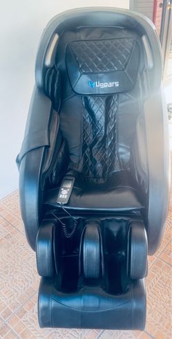 Massage Chair UGears Black Electric Zero Gravity Shiatsu SL Track