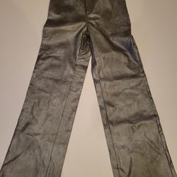 Black Leather Pants