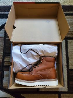 New Wolverine Steel Toe Work Boots
