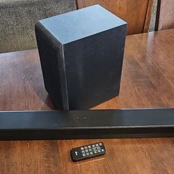 LG soundbar with Subwoofer (Almost New)