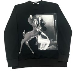 Givenchy Monochrome Bambi Crewneck 