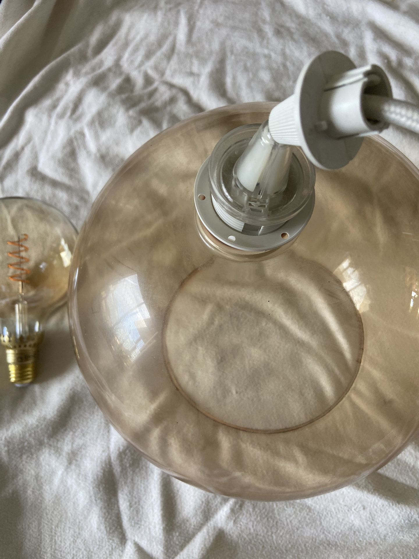 Retro Style Globe/dome Hanging Lamp