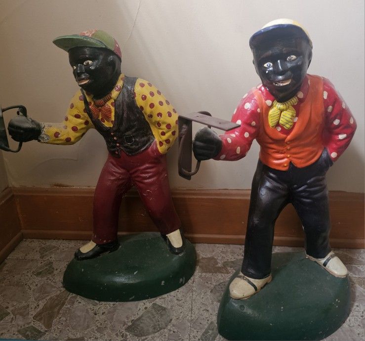 Jocko" or "Lawn Jockey" statues