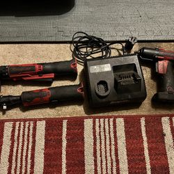 Snap- On Power Tools With Charger 