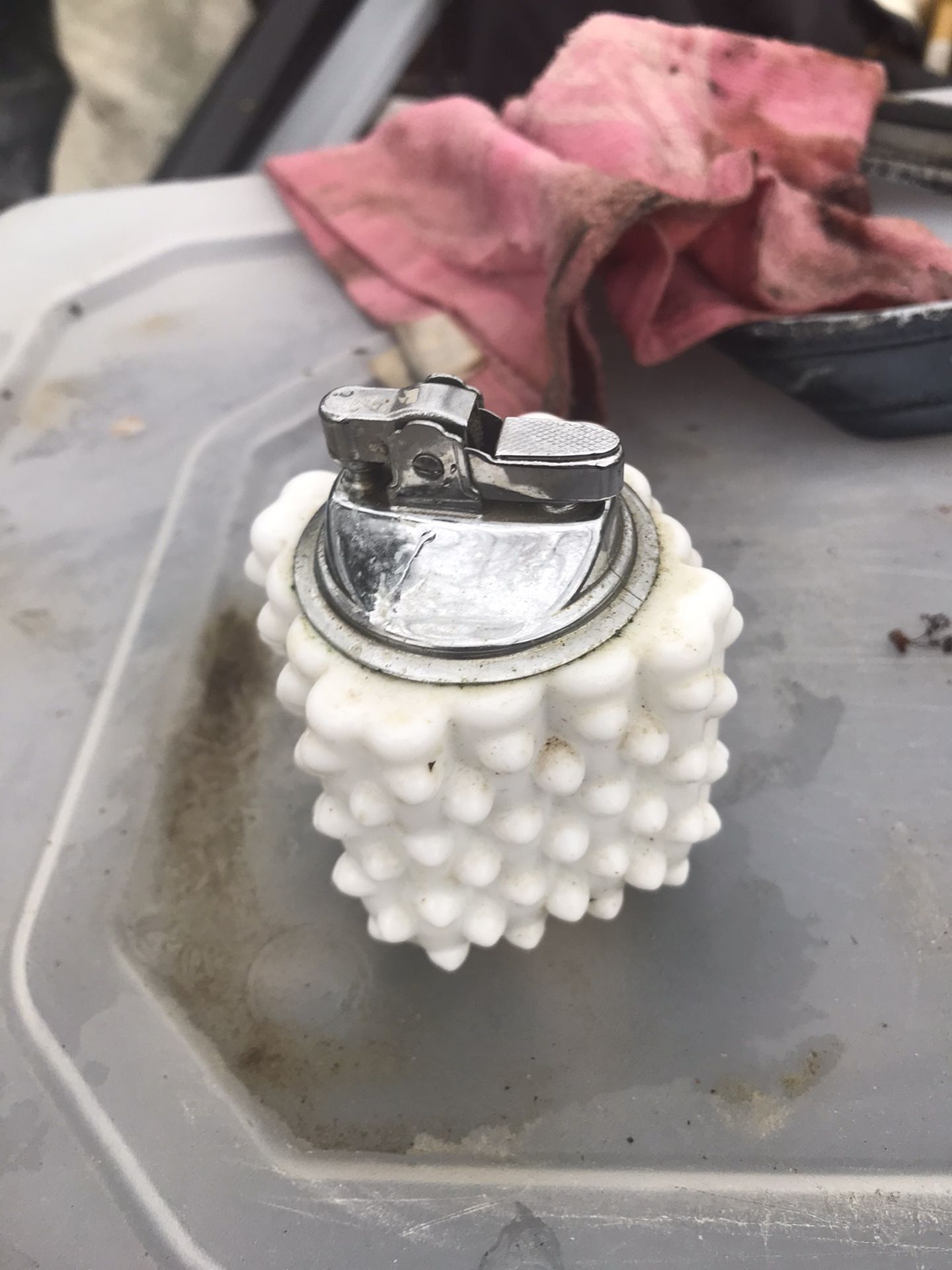 Vintage Milk Glass Lighter Only $20 Firm